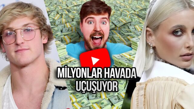 En çok para kazanan YouTuber’lar belli oldu: MrBeast’ın gelirleri dudak uçuklattı!