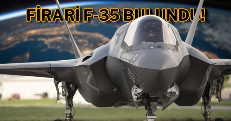 Tam 120 km kendi başına uçmuş: Kayıp F-35 bulundu!
