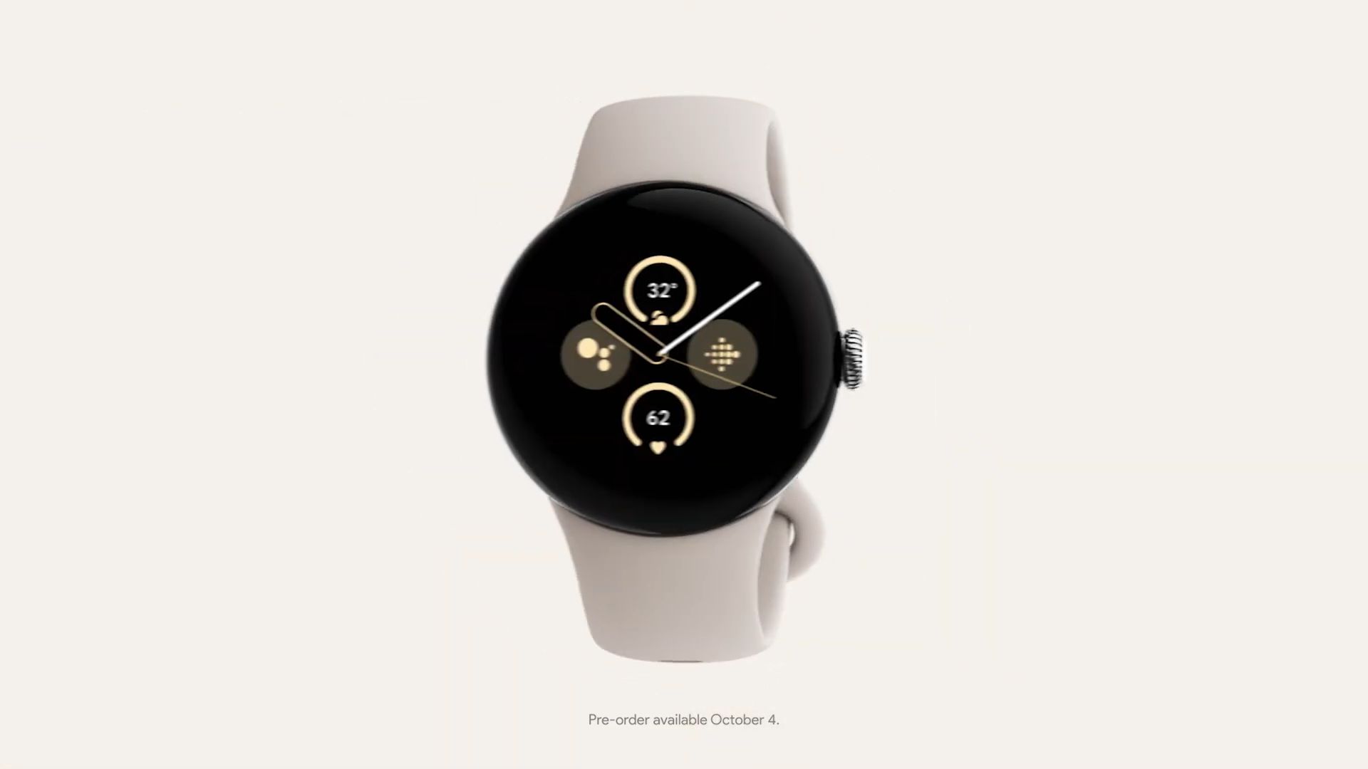 Google Pixel Watch 2 tasarımı