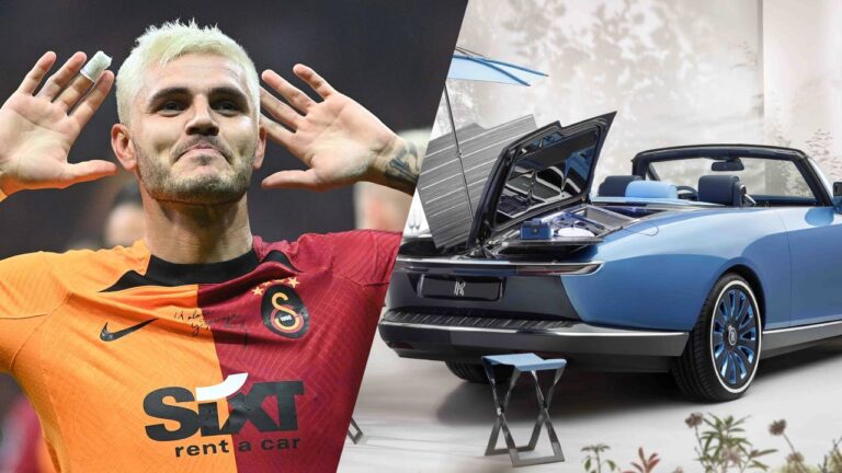 Sadece 3 tane var: GS’li Icardi, dünyanın en pahalı arabasını satın aldı!