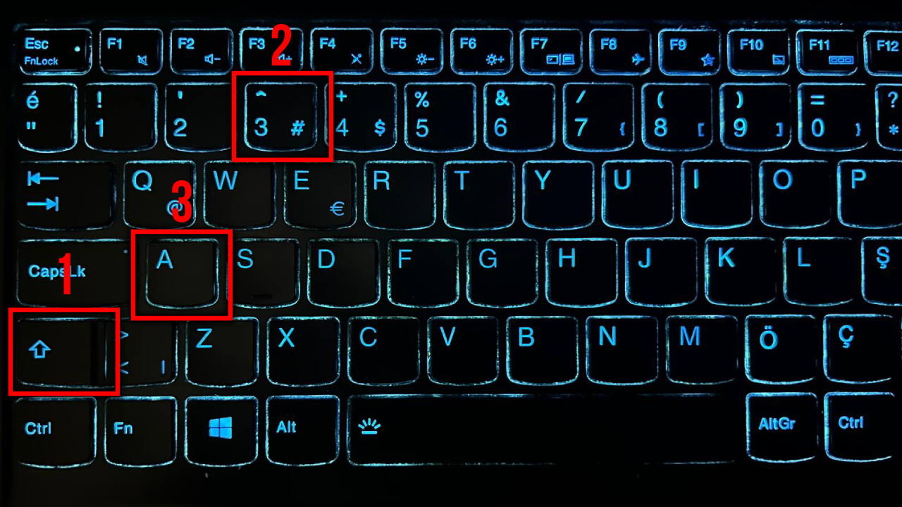 Klavyede şapkalı a (â) yazma - Bilgisayar