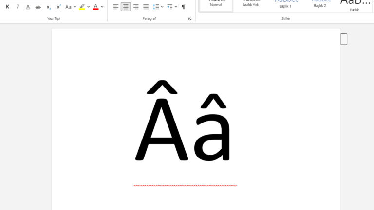 Klavyede Şapkalı a (â) Nasıl Yazılır?