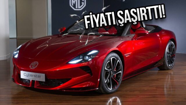 Kapan alır: Tesla Roadster rakibi MG Cyberster, Türkiye’ye geliyor!