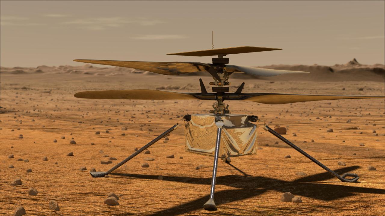 Mars Helikopteri 100 dakikalık uçuş süresiyle kendi rekorunu tazeledi