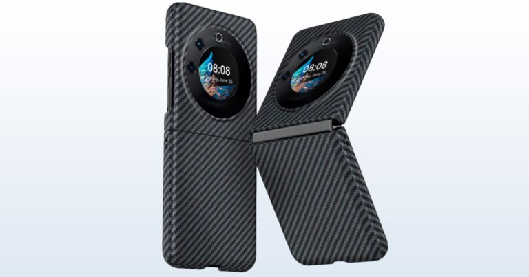 Karbon tasarımlı Tecno Phantom V Flip’in özellikleri belli oldu!