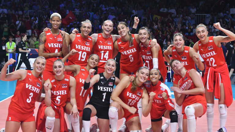 Türkiye Kadın Voleybol Milli Takımı Avrupa Şampiyonu!