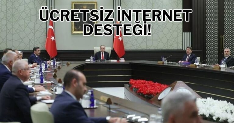 Öğrencilere bedava internet müjdesi geldi! İşte detaylar
