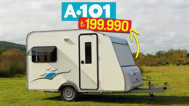A101’de 199.990 TL’ye satılan karavanı inceledik!