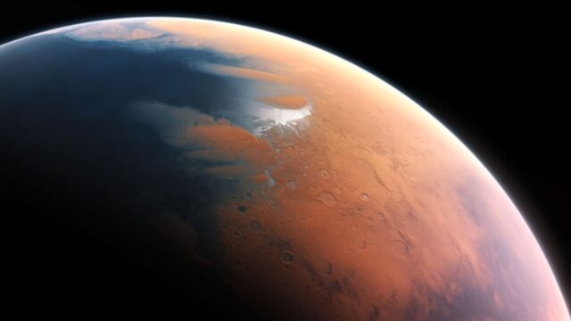 Büyüleyen görüntü: Mars'ta mavi gün batımı kaydedildi!