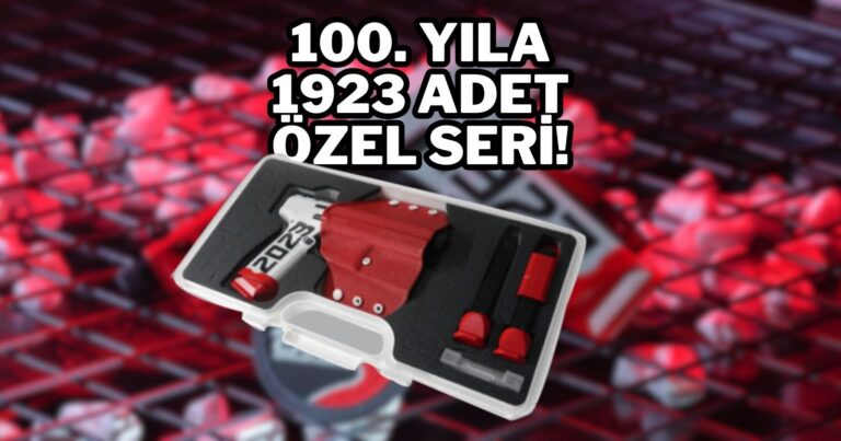 Cumhuriyetin 100. yılına özel 1923 adetlik özel seri: İşte Canik TP9 Elite Combat 1923!