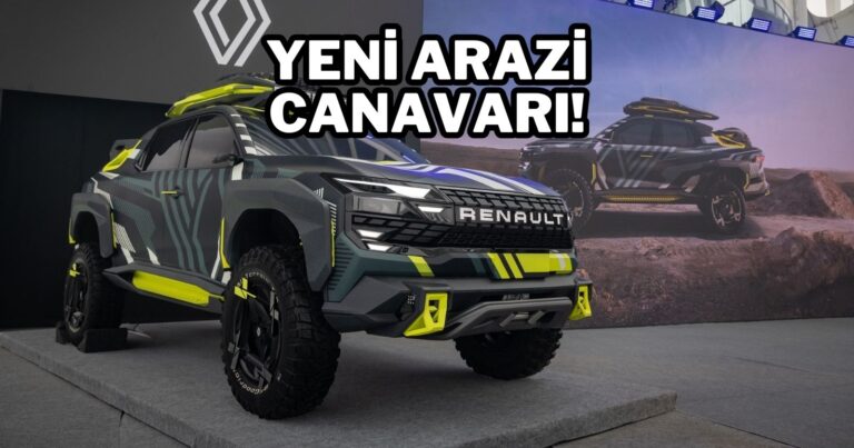 Hem hibrit hem de 4×4: İşte Renault Niagara 4×4 konsept!