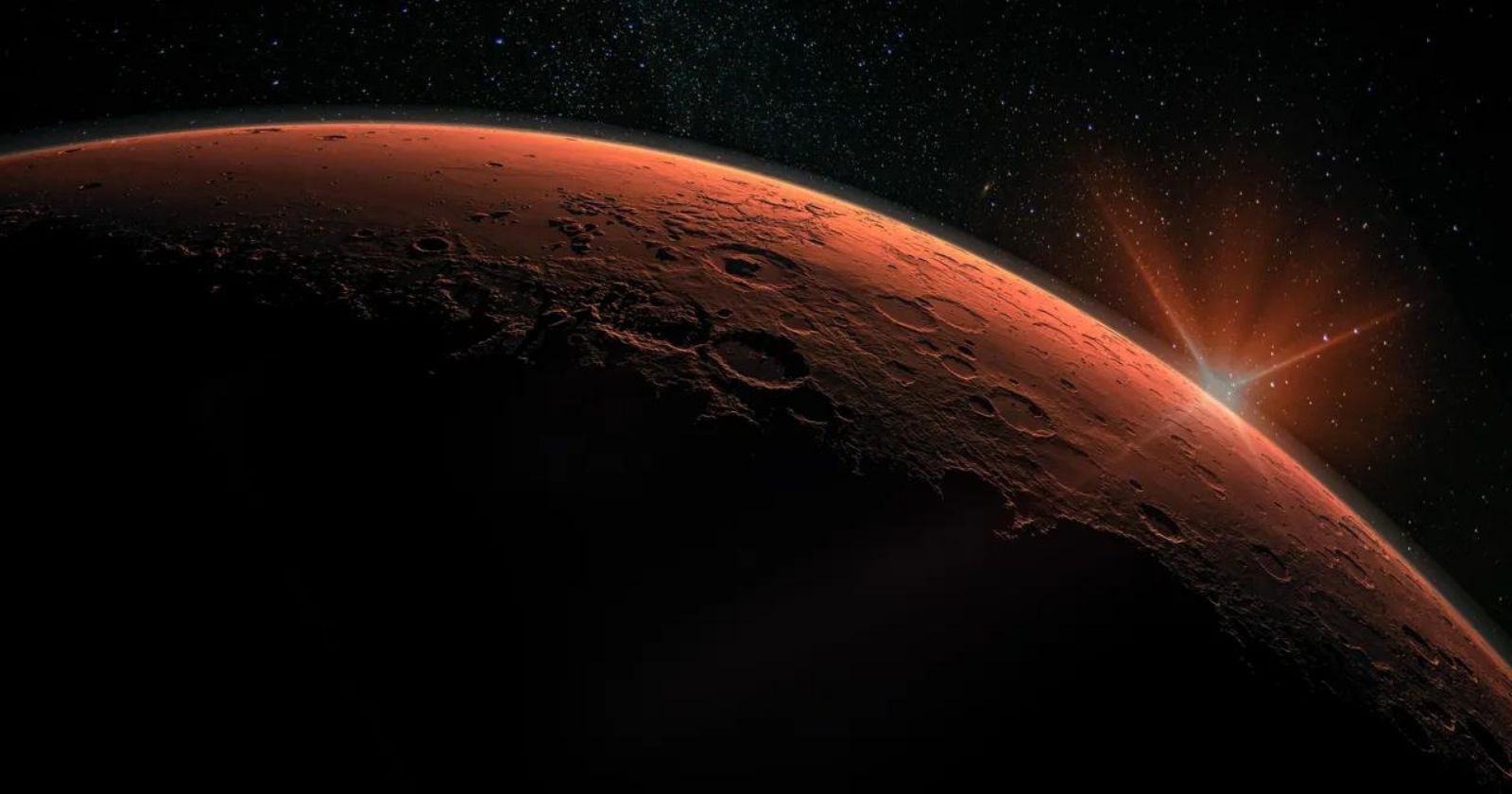 NASA, Mars yüzeyindeki ürkütücü görüntüyü paylaştı!