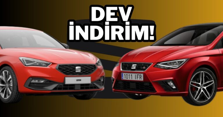 Seat’tan Ibiza ve Leon için dev indirim: İşte sıfır otomobil fırsatları!