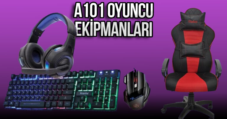 200 TL’ye klavye olur mu? A101’e oyuncu ekipmanları geliyor! İşte fiyat listesi