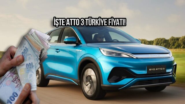 Tesla’dan çok sattı! İşte BYD Atto 3 Türkiye fiyatı!