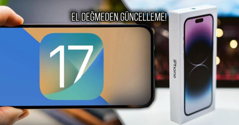 iPhone kullanıcıları yaşadı: Kutuyu açmadan iPhone güncelleme!