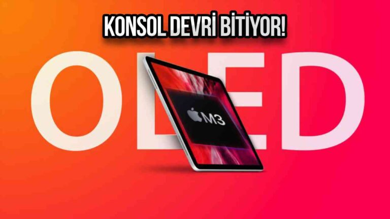 Apple, konsolları bitirmeye ant içti: M3 işlemcili OLED iPad geliyor!
