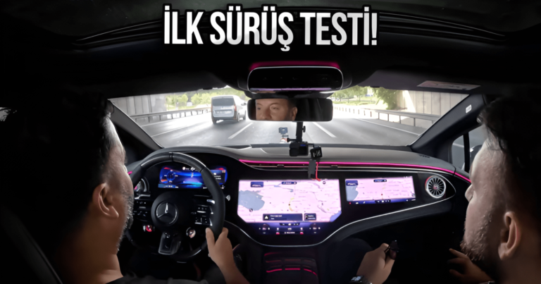 Samet’e 6 milyon TL’lik otomobil emanet ettim! (Mercedes EQE ile ilk sürüş testi)