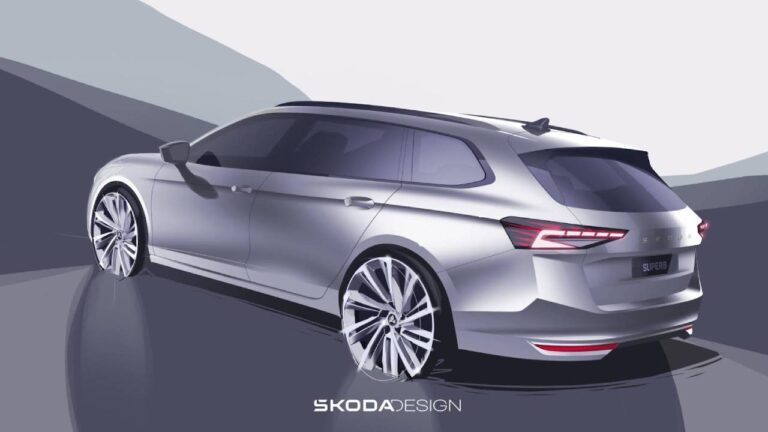 RS6 esintisi: Skoda’nın gözdesi yeni Superb ortaya çıktı!