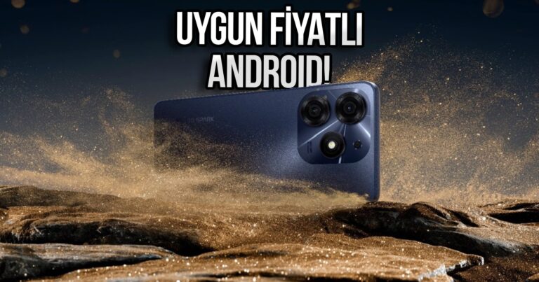 4 GB RAM, 33 W hızlı şarj: Tecno’nun uygun fiyatlı telefonu ortaya çıktı!
