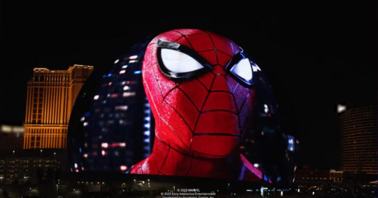 Vegas küresini Xbox’ın hemen ardından PlayStation devraldı: İşte muhteşem küre gösterisi!