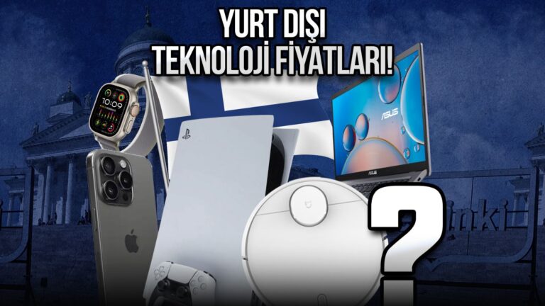Finlandiya teknoloji fiyatları! Finlandiya’dan iPhone ve PS5 almak mantıklı mı?