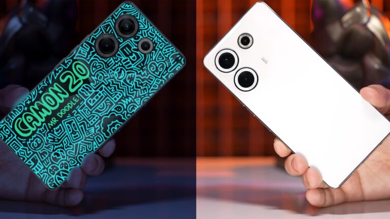 TECNO CAMON 20 Pro 5G kutudan çıkıyor!