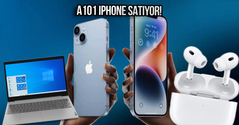 A101’de teknolojik ürün rüzgarı: Ucuz iPhone satılıyor!