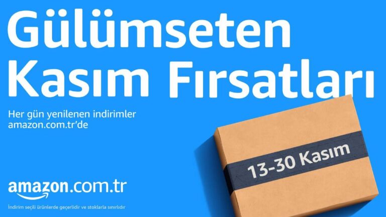 Amazon Türkiye’nin gülümseten kasım kampanyası başladı!