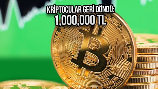Rekor kırıyor: Bitcoin fiyatı 1 milyon TL oldu!