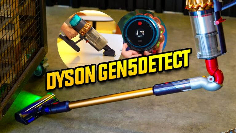 Tozları gösteren Dyson Gen5detect inceleme!