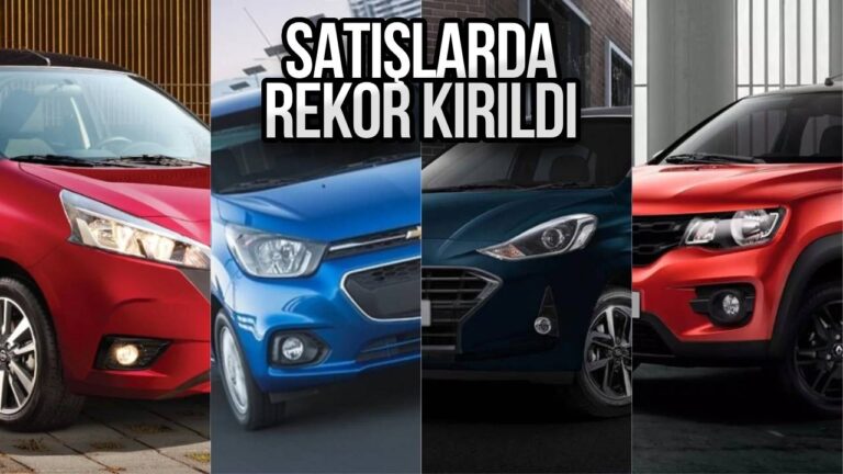 Otomobil satışları rekor kırdı! İşte en çok satan markalar