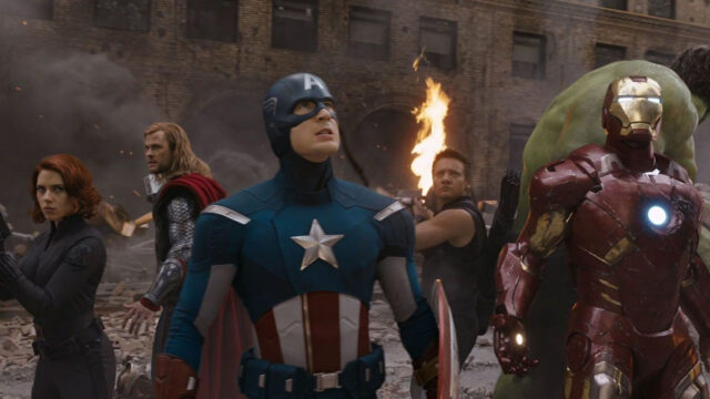 Isn't the original Avengers team regrouping?  Captain America has spoken!