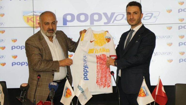 Popy Para, Kayserispor’a sponsor oldu!
