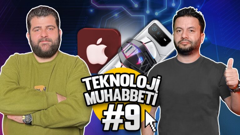 Apple coştu! Yapay zeka, 165 Hz telefon! Teknoloji Muhabbeti 9. Bölüm!