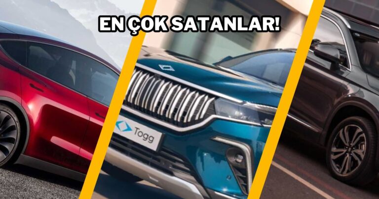 Tahtın yeni sahibi Togg oldu! İşte en çok satan elektrikli otomobiller