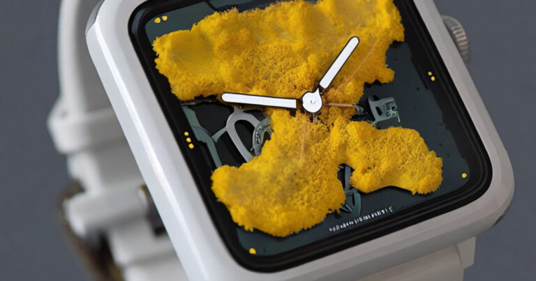 Canlı akıllı saat gerçek oldu! Kullanmak için beslemeniz gerekiyor