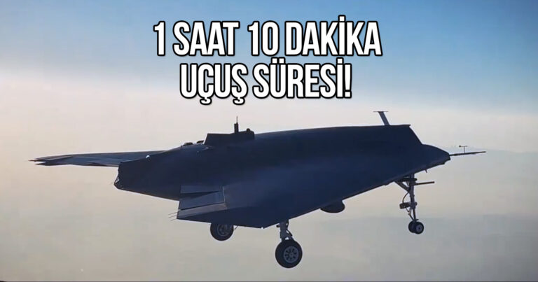 Türkiye’nin ilk hayalet uçağı ANKA III havalandı!
