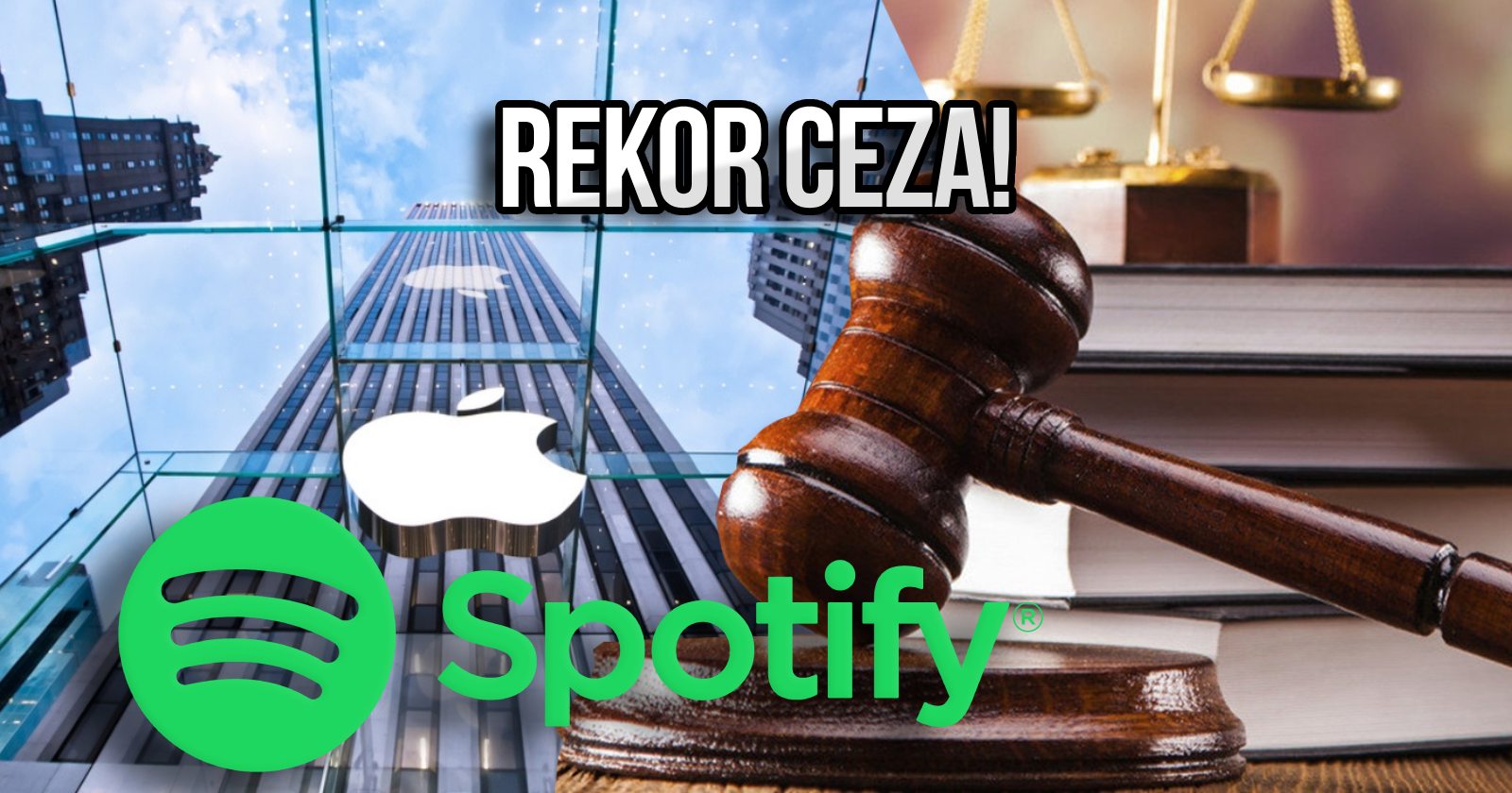 apple spotify davası, apple antitröst, apple rekor ceza