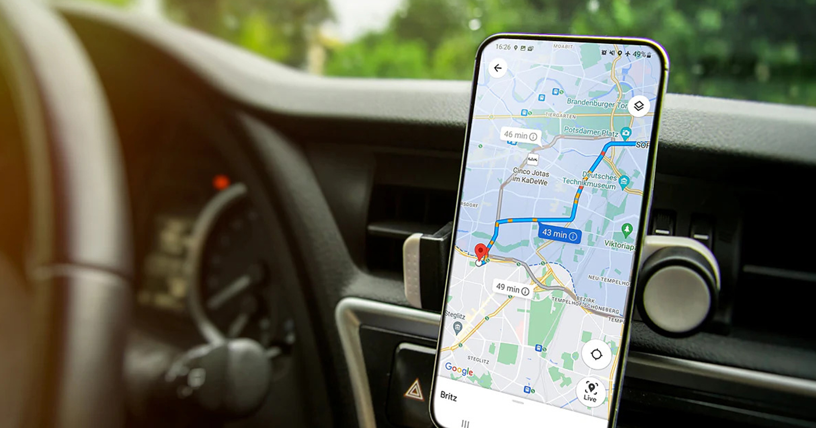 Android Auto, Google Haritalar'ı kullanarak park yerinizi kaydedecek