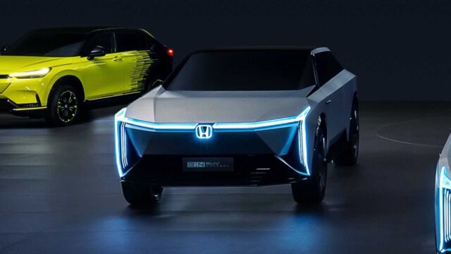 Honda’dan Cybertruck tarzı elektrikli otomobil geliyor!