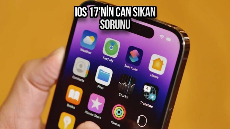 iPhone’daki ilginç hata ve çözümü!