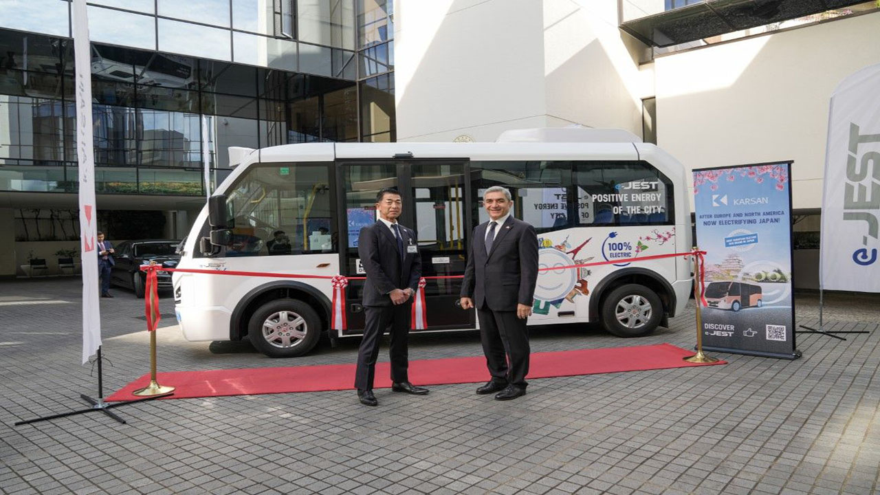 Karsan electric minibus