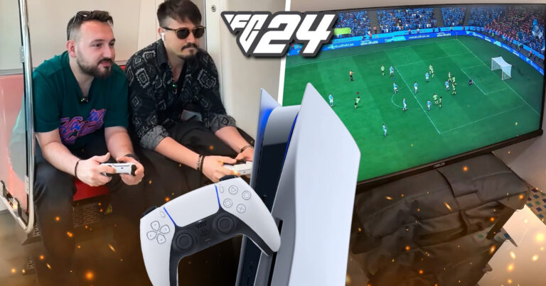 Metroda PS5 çalıştırıp FC24 turnuvası yaptık!