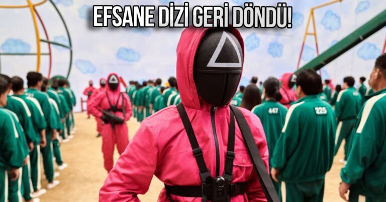 Netflix açıkladı! Yeni Squid Game dizisi, listelerin altını üstüne getirdi!