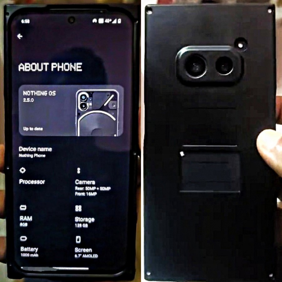 Nothing Phone (2a) design 
