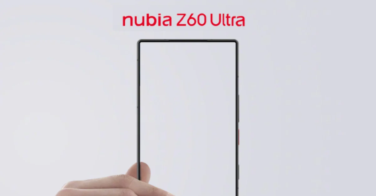 Nubia Z60 Ultra will come with under-screen camera technology