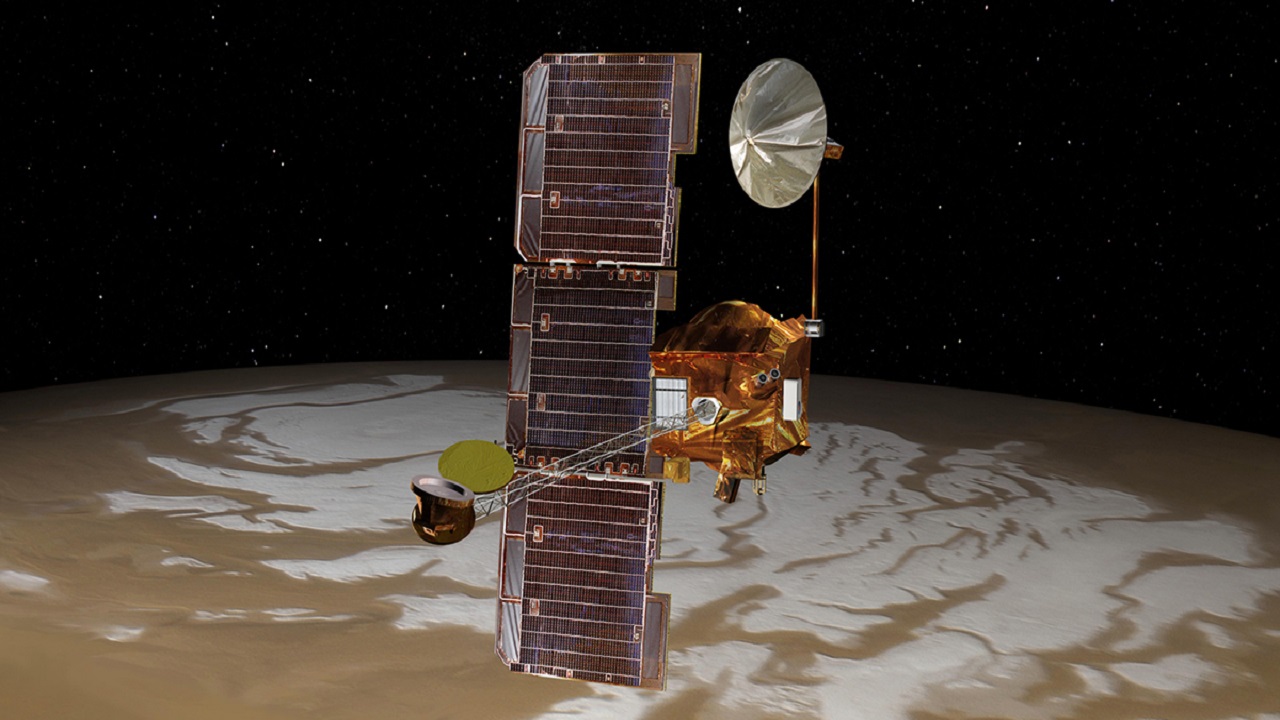 Odyssey uzay aracı, Mars’ın sırlarını açığa çıkartıyor!