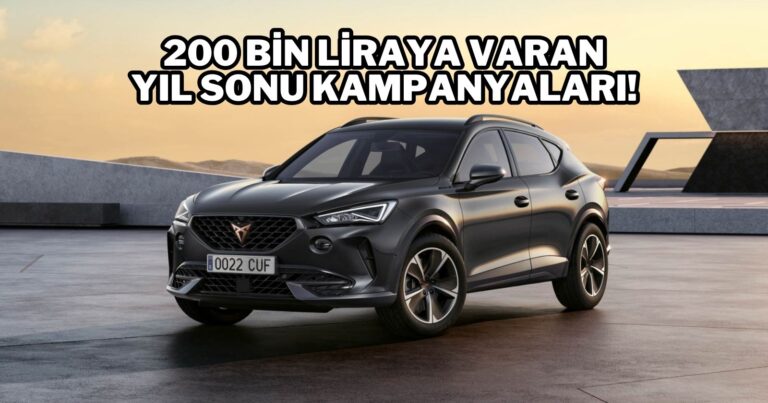 Sıfır otomobillerde büyük indirim! Cupra, Toyota, Renault ve dahası
