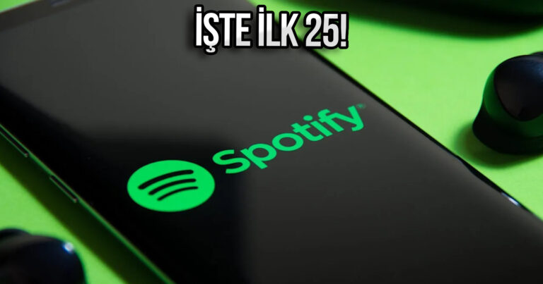 Liste şaşırttı! Spotify, Türkiye’de en çok dinlenen şarkıcıları açıkladı